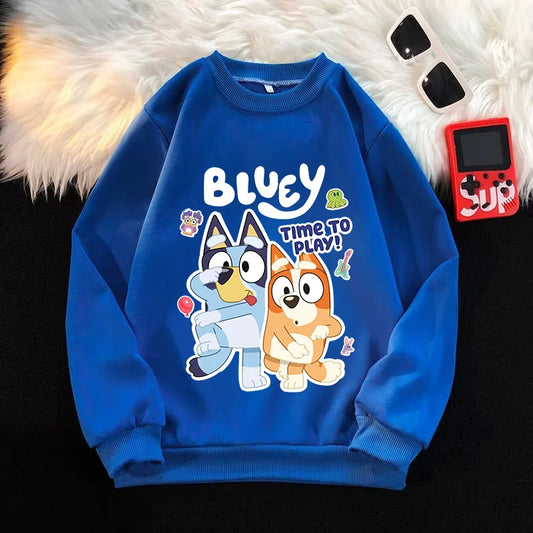 Blue Bluey "Time to Play" Sweatshirt