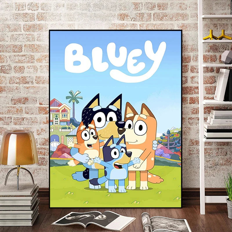 Bluey Family Adventure Poster