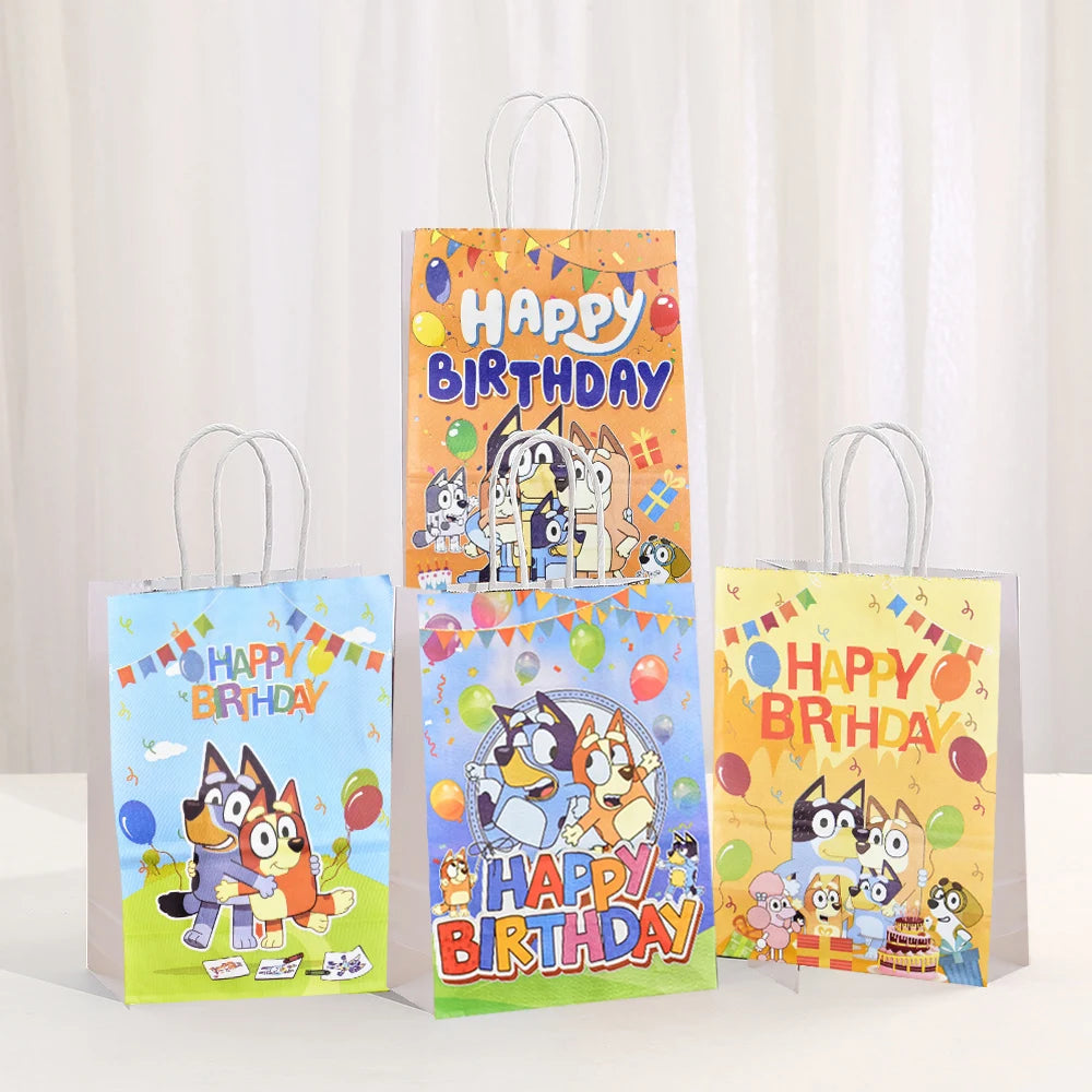 Bluey Themed Birthday Party Gift Bag