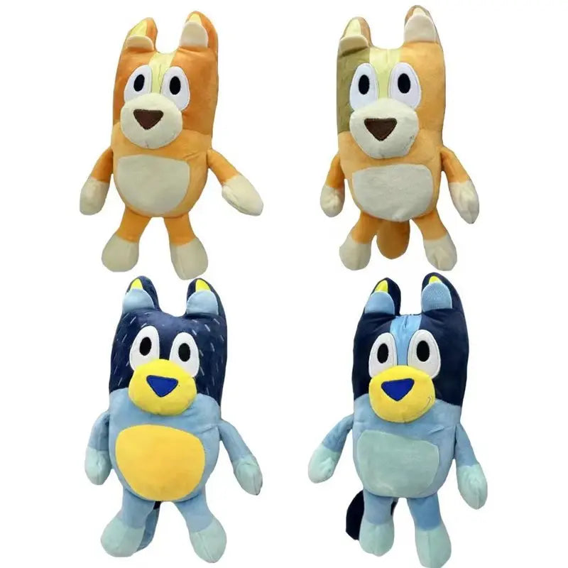 Bluey & Bingo Family Plush Pack – Complete Set of 4 Characters