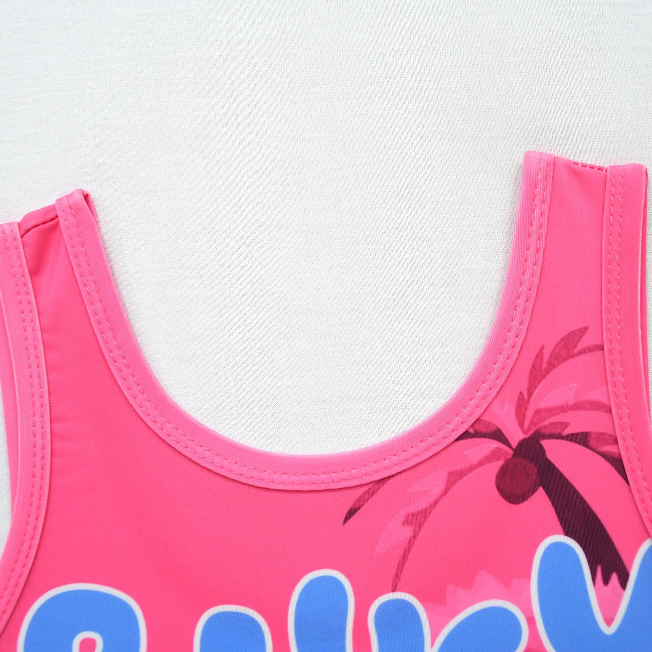 Bluey and Bingo Hot Pink Kids' Swimsuit