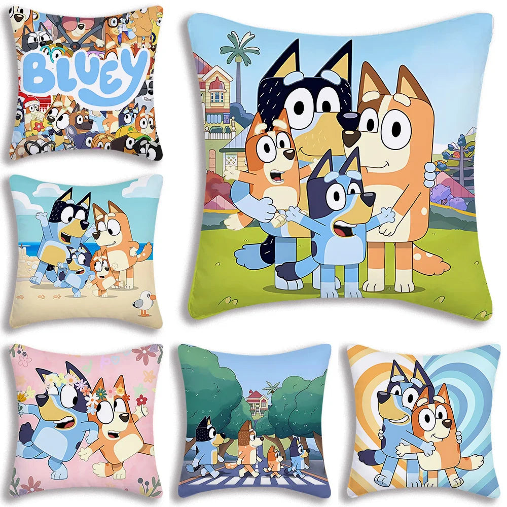 Bluey and Bingo Hug Cushion