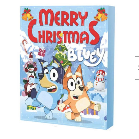 Bluey Christmas Advent Calendar - 24 Days of Surprises