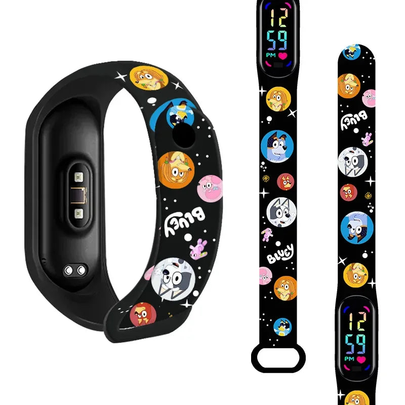 Bluey-Themed Colorful Smart Watch Kids