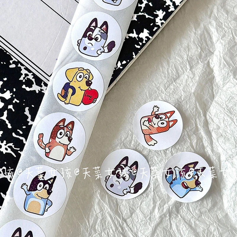 Bluey Roll Stickers