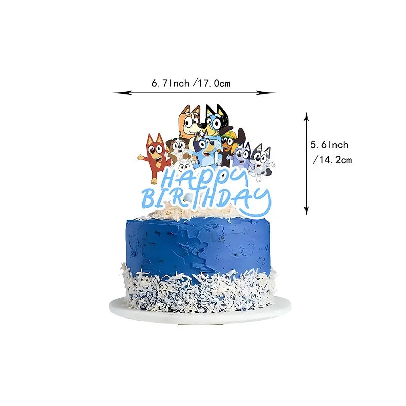 Complete Bluey Birthday Party Set