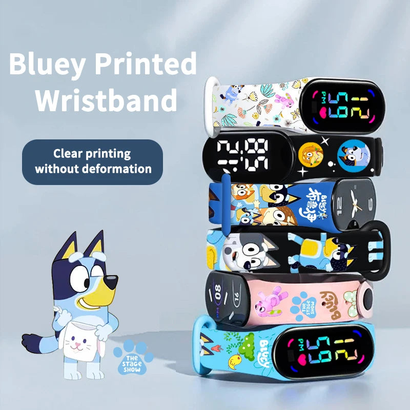 Bluey-Themed Colorful Smart Watch Kids