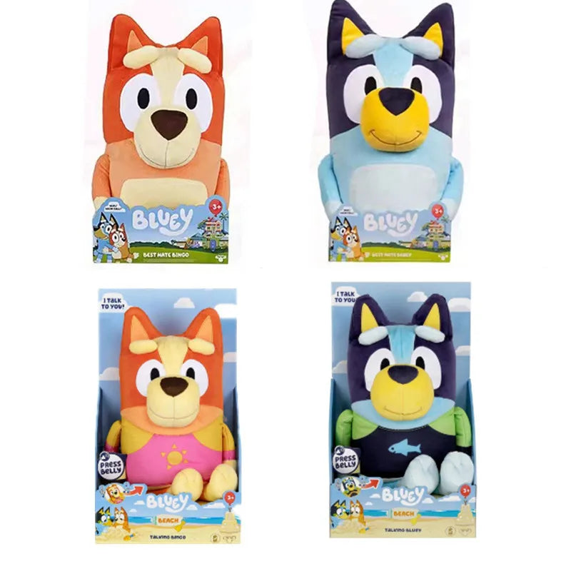 Bingo Beach Day Plush – Summer Fun in the Sun (Features 9 Iconic Phrases)